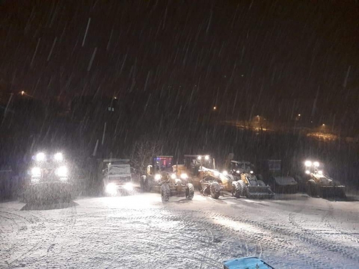 Ordu’nun 14 İlçesinde Eğitime Kar Engeli