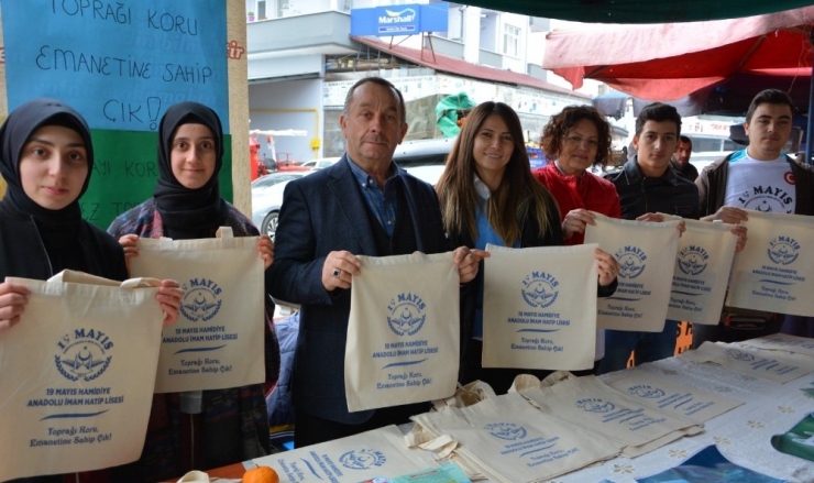 Bez Poşetler Pazarda Satışa Sunuldu