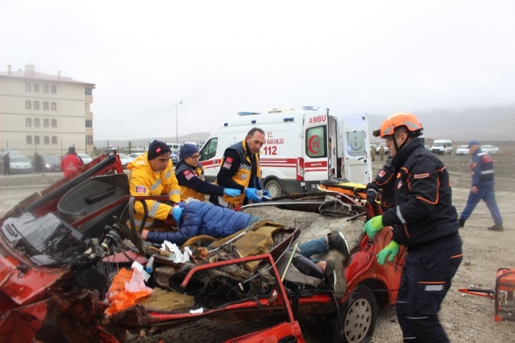 Afad’ın Saha Tatbikatı Gerçeği Aratmadı