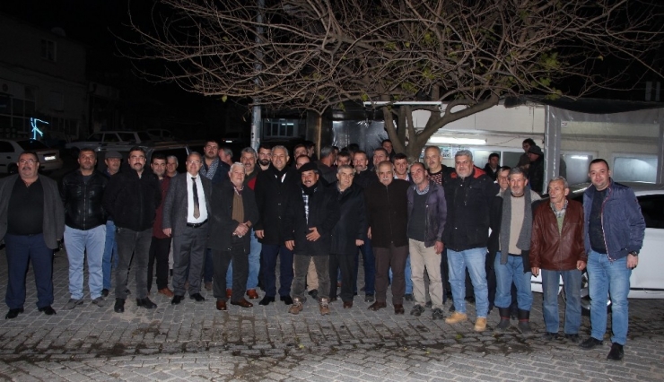 İsmet Akın, Ziyaretlerini Mursallı’da Devam Etti