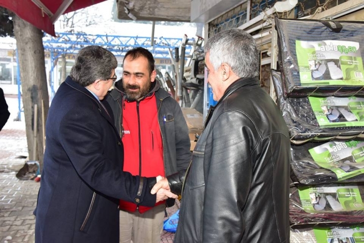 Başkan Can, Sanayi Esnafı İle Bir Araya Geldi