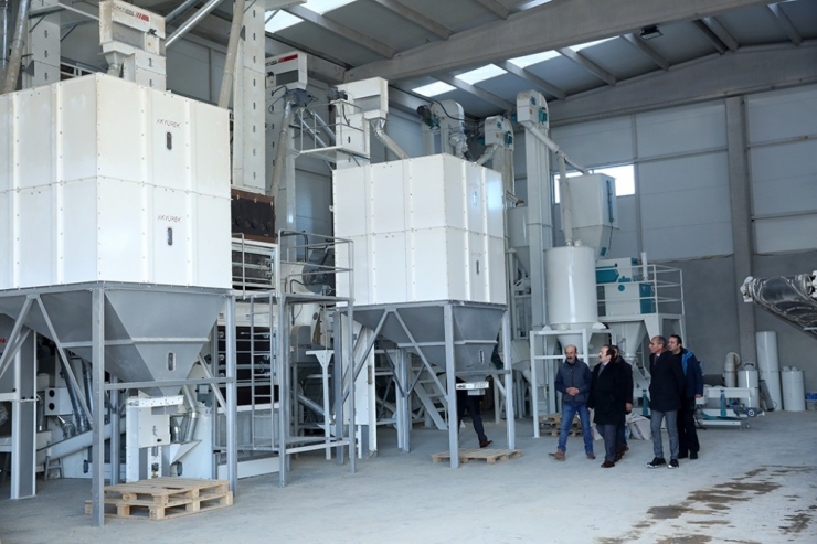 Vali Pehlivan Tarım Ürünleri İşleme Ve Paketleme Fabrikasında İncelemelerde Bulundu