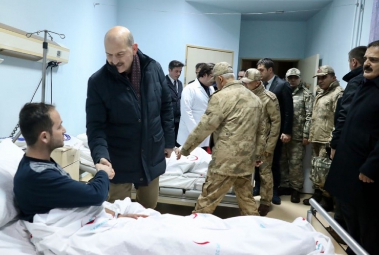 İçişleri Bakanı Soylu Yüksekova’da