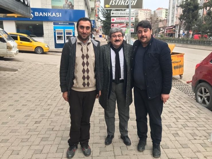Başkan Can Yeni Yılın İlk Sabahında Esnaf İle Bir Araya Geldi