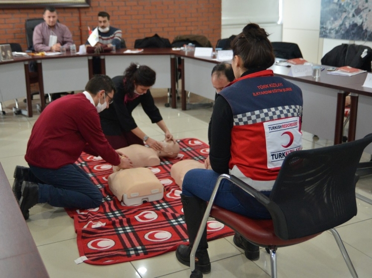 Belediye Personeline İlk Yardım Eğitimi