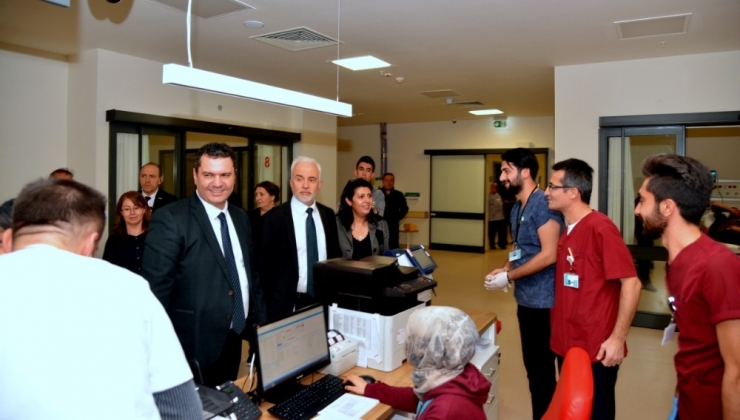 İl Sağlık Müdürü Bilge’den Yılbaşı Denetimi