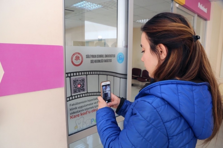 Sdü’den Karekodlu Tedavi Tanıtımı