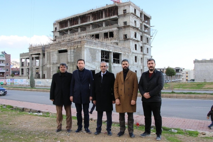 Haliliye’de Çocuk Ve Kadın Yaşam Merkezi İnşaatı Sürüyor