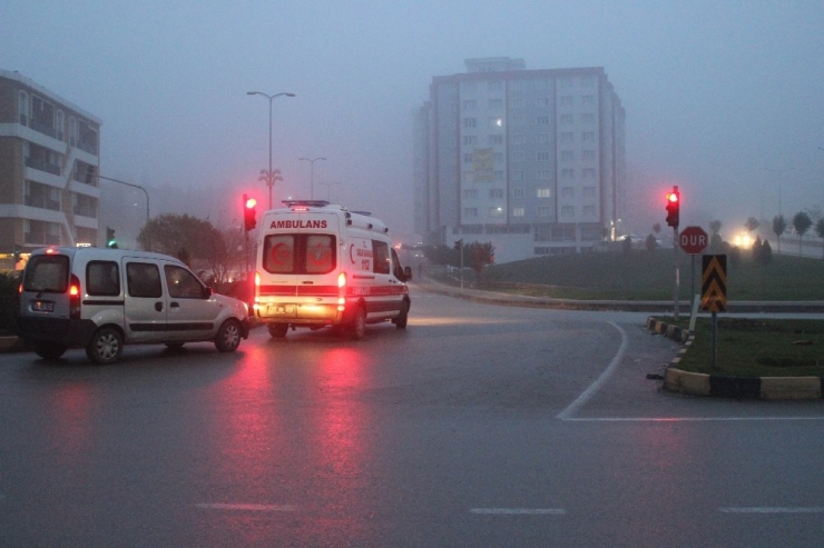 Kilis’te Akşam Saatlerinde Sis Etkili Oldu