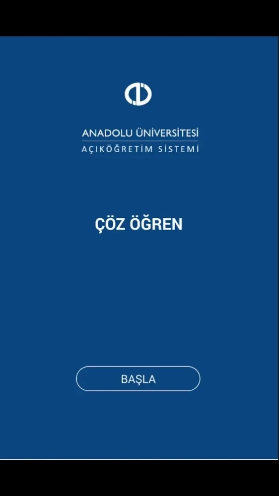 Açıköğretim’den ‘Çöz Öğren’ Uygulaması