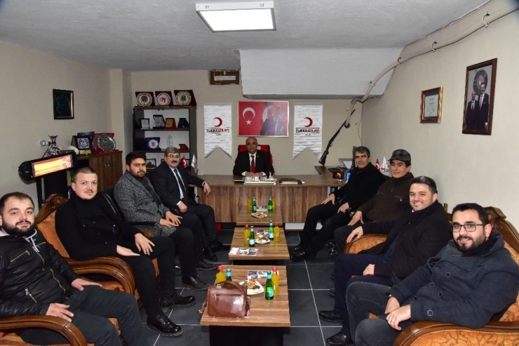 Başkan Can’dan Kızılay’ın Yeni Yönetimine Hayırlı Olsun Ziyareti