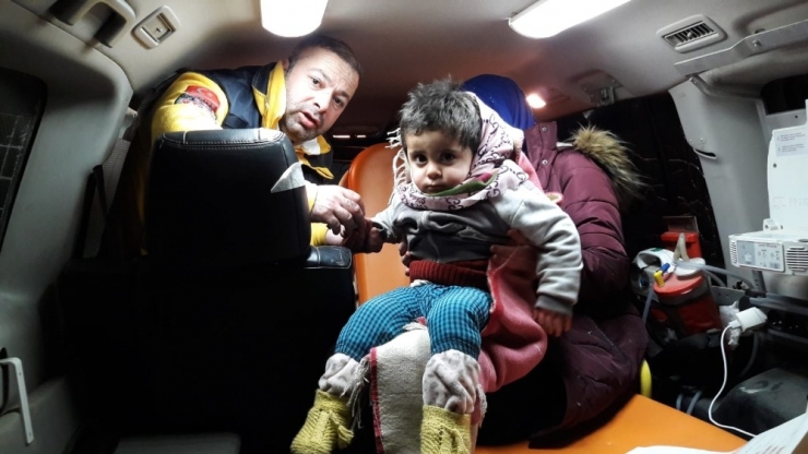 Sara Nöbeti Geçiren Çocuğa 8 Saat Sonra Ulaşıldı