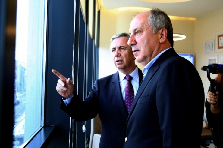 Mansur Yavaş, Muharrem İnce İle Bir Araya Geldi