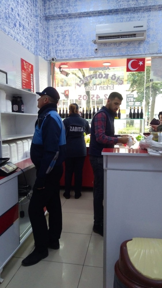 Çiğ Köfte Ve Yufka Üretim Yerlerinde Denetim