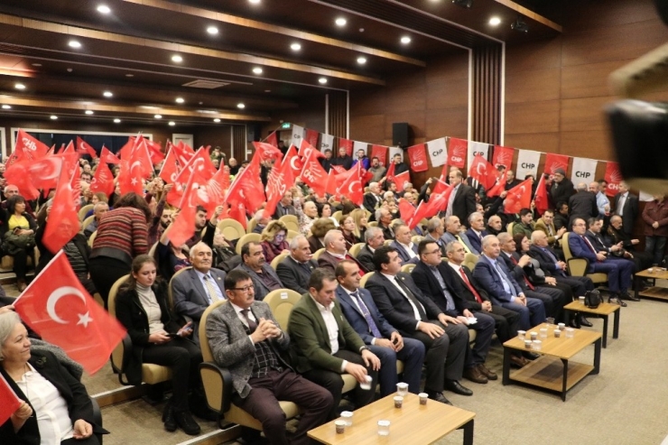 Chp Sivas İl Ve İlçe Belediye Başkan Adaylarını Tanıttı
