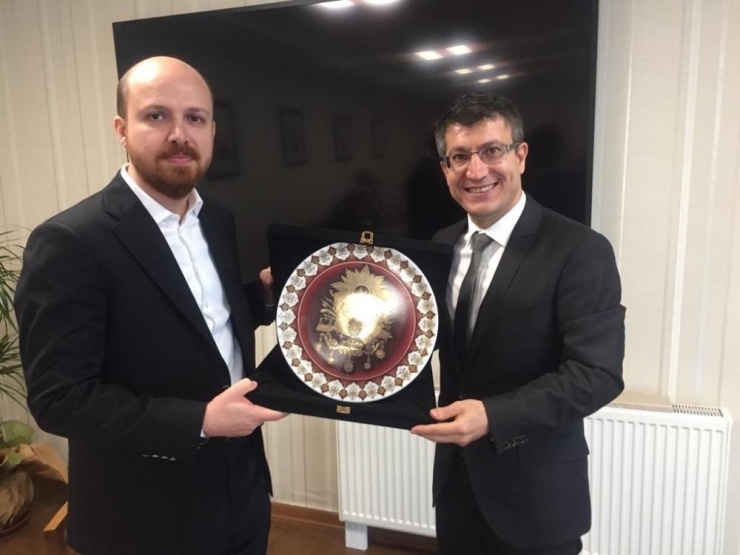 Rektör Taş, Bilal Erdoğan İle Bir Araya Geldi