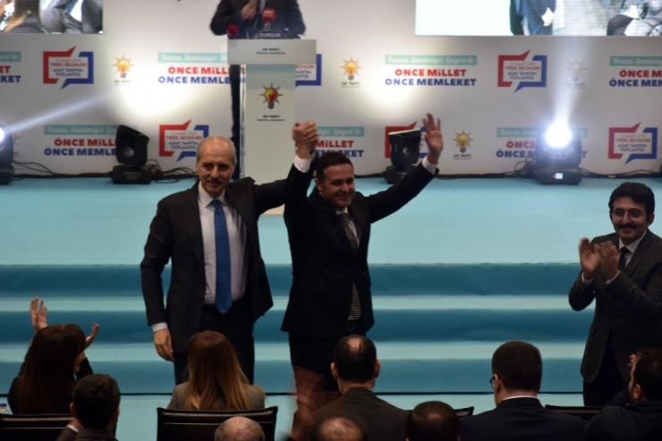 Ak Parti’nin Burdur Belediye Başkan Adayları Numan Kurtulmuş Tarafından Tanıtıldı