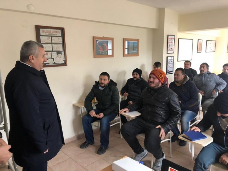 Başkan Baran, Denizcilerle Bir Arada