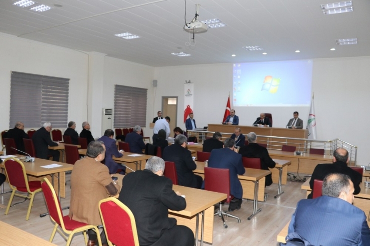 Karaköprü’de Yılın İlk Meclis Toplantısı Yapıldı