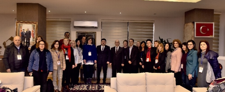 Avrupa’dan Gelen Öğrenciler Başkan Avcı’yı Ziyaret Etti