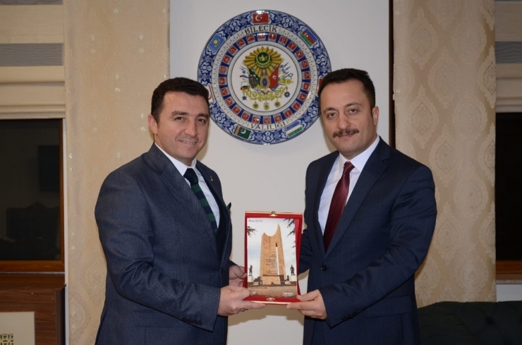 Başkan Bakıcı’dan Vali Şentürk’e Ziyaret