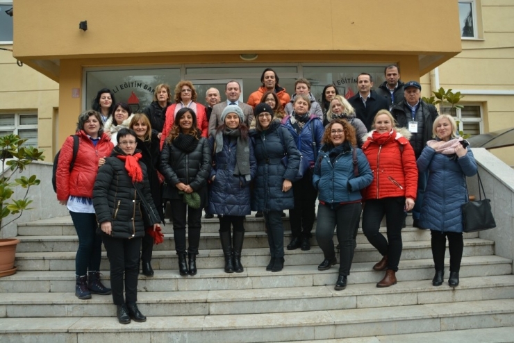Müdür Yıldız’ı Avrupalı Öğretmenler Ziyaret Etti