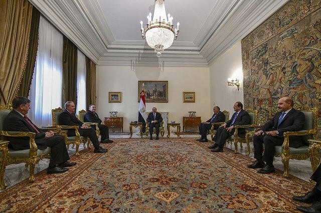 Pompeo, Mısır Cumhurbaşkanı Sisi İle Görüştü