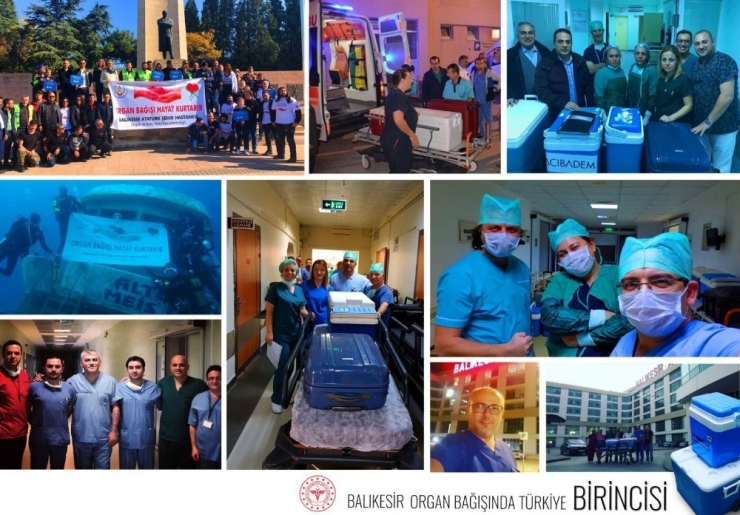 Balıkesir Organ Bağışında Türkiye Birincisi