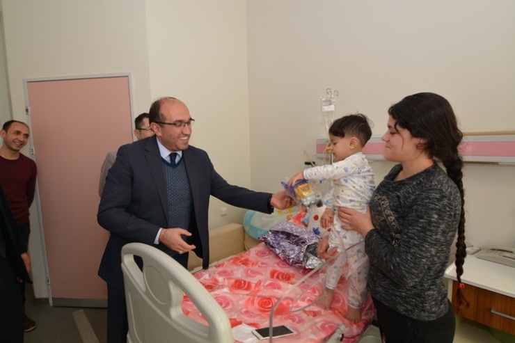 Başkan Mustafa Çöl’den Hastane Ziyareti
