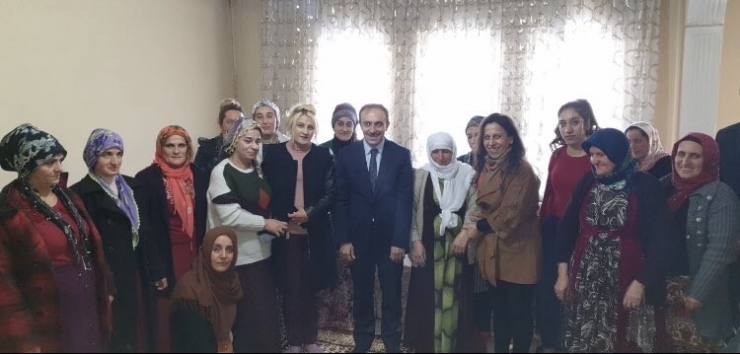 Başkan Vekili Epcim’in Ev Ziyaretleri Devam Ediyor