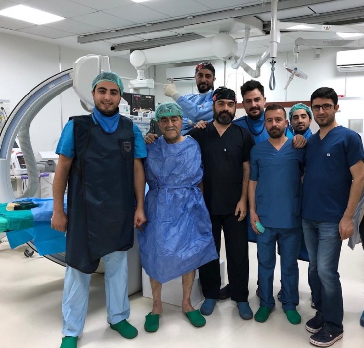 Bingöl’de Yerli Ve Milli Cihazla Anjiografik İşlem