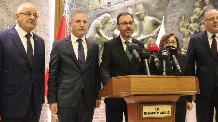 Bakan Kasapoğlu’ndan Gaziantep Valiliğine Ziyaret
