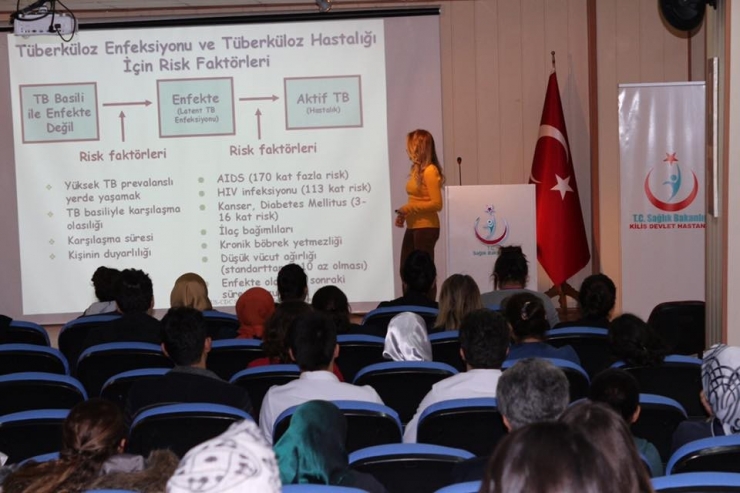 "Verem Savaş" Konulu Hizmet İçi Eğitim Verildi