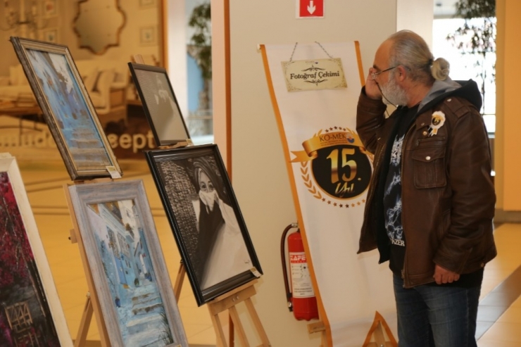 Komek Öğrencileri Fotoğrafı Resme Dönüştürdü