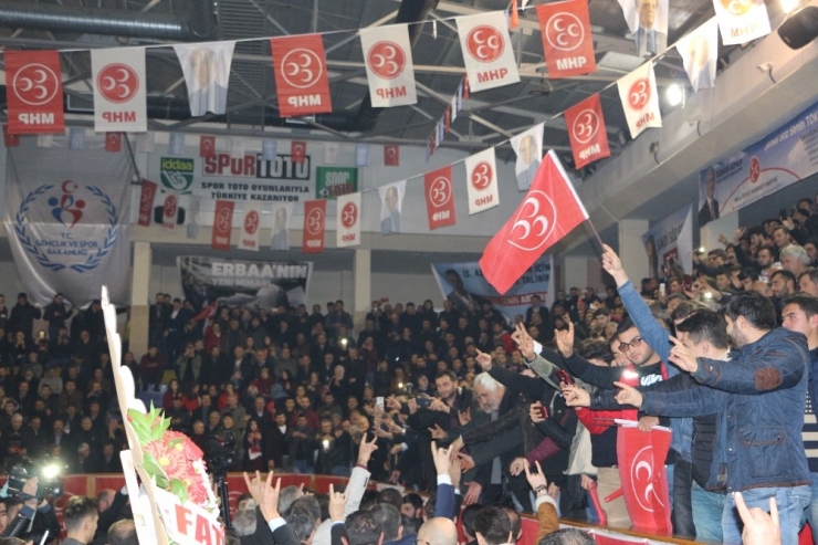 Tokat’ta Mhp Belediye Başkan Adayları Tanıtıldı