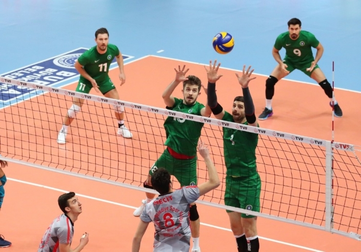 Tvf Erkekler 1. Ligi: Bursa Büyükşehir Belediyespor: 3 - Bigadiç Belediyesi: 0