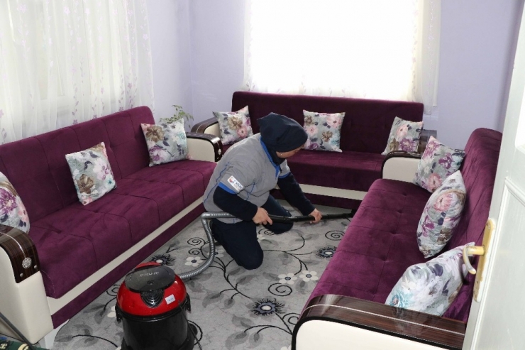 “Evde Bakım” Karda Da Devam Etti