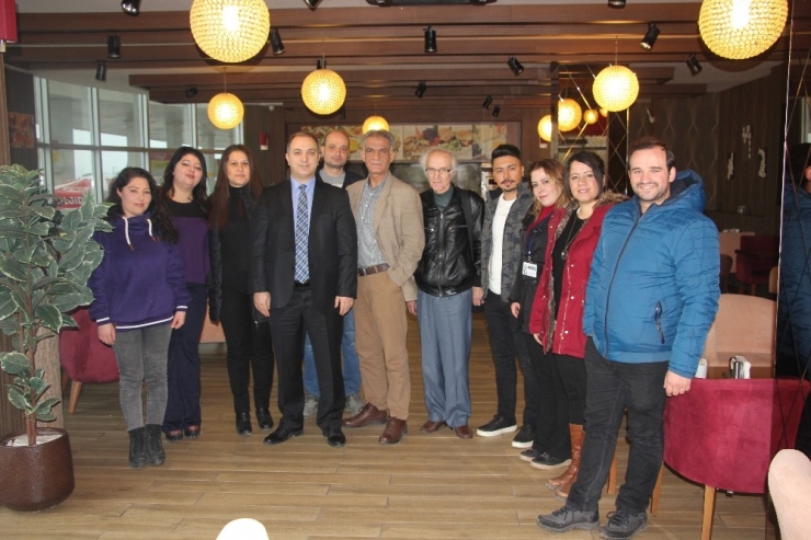 Ertan Gökçe Gazetecilerle Bir Araya Geldi