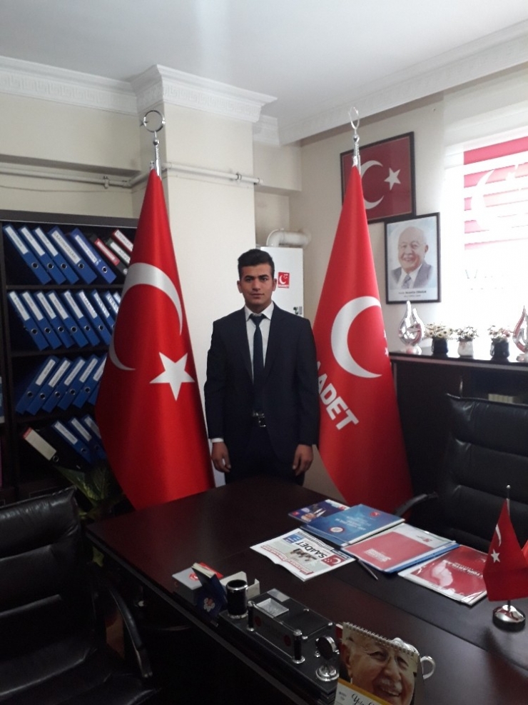 Saadet Partisinden Çaldıran’a Genç Aday