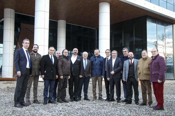 Tobb Başkanı Hisarcıklıoğlu Ytso’yu Ziyaret Etti