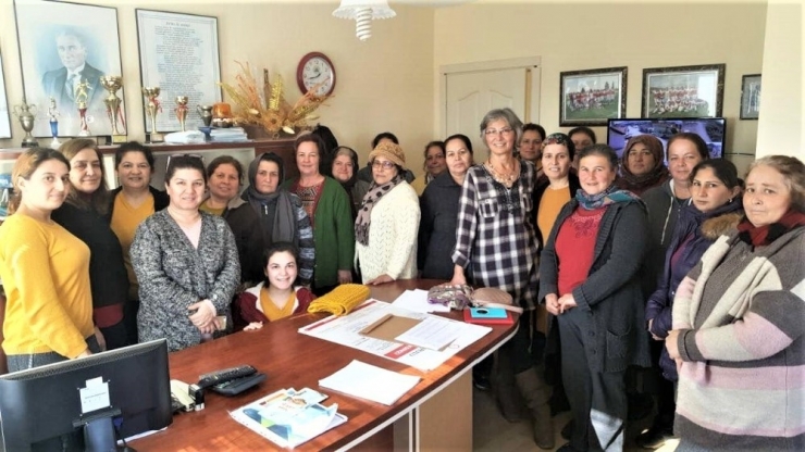 Köylü Kadınlar Tarım Ve Turizm İçin Kolları Sıvadılar