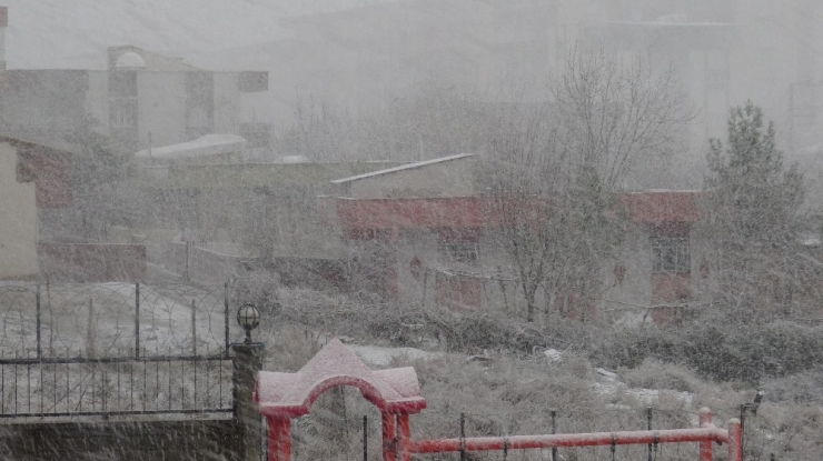 Silvan’da Kar Yağışı Hayatı Olumsuz Etkiliyor
