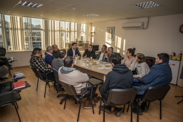 Chp Adayı Ömer Günel, Mimarlar Odası’nı Ziyaret Etti