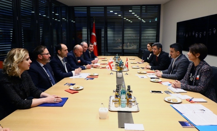 Bakan Pakdemirli, Gürcistan Tarım Bakanı Davitashvili İle Görüştü