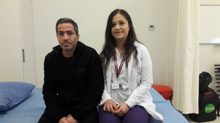 Felçli Hasta 1,5 Ayda Yürüdü