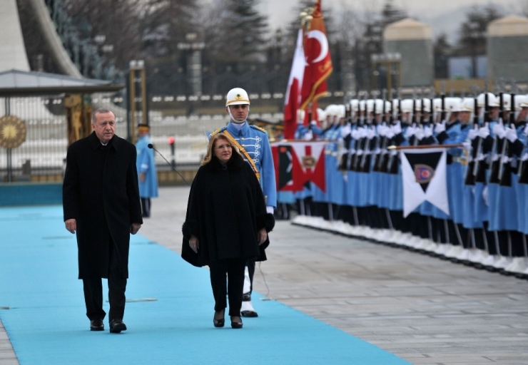 Malta Cumhurbaşkanı Preca Ankara’da