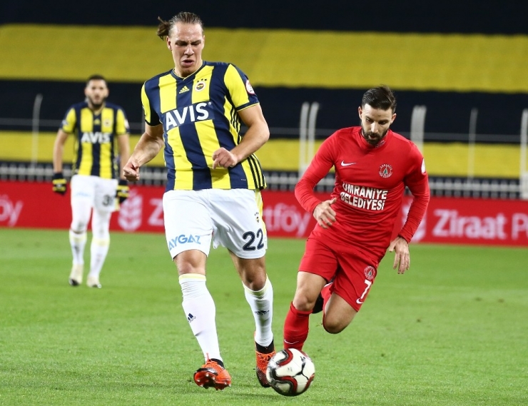 Ziraat Türkiye Kupası: Fenerbahçe: 0 - Ümraniyespor: 0 (İlk Yarı)