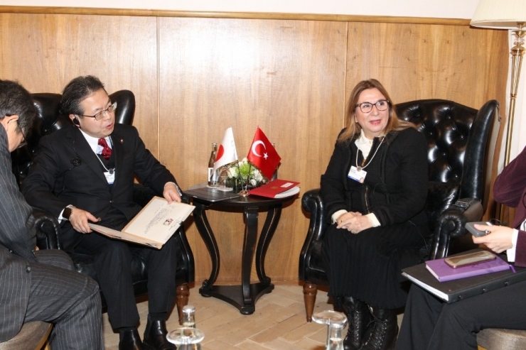 Bakan Pekcan, Japon Mevkidaşı Seko İle Görüştü
