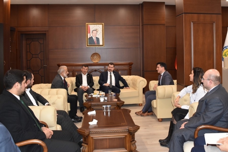 Rektör Çelik’e Hayırlı Olsun Ziyaretleri Devam Ediyor