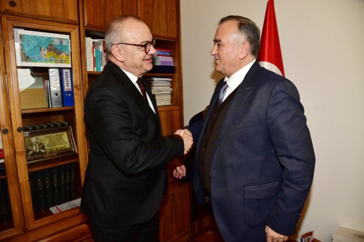 Başkan Ergün Ve Mhp’li Akçay’dan Birliktelik Mesajı